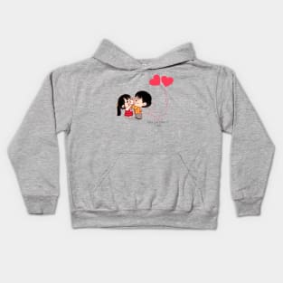 It's children's love, gentlemen Kids Hoodie